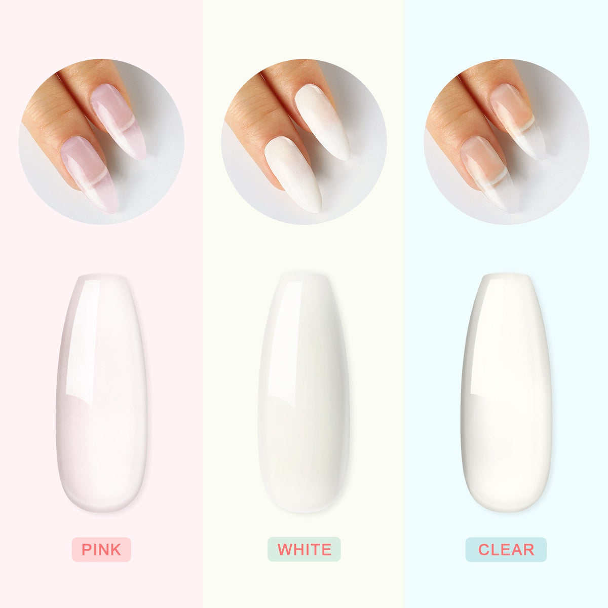 COSCELIA New 9 Color Crystal Color Powder 30Ml Crystal Liquid Manicure Tool Full Set Of Beginners
