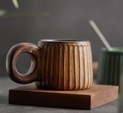 Wooden Creative Walnut Tree Solid Wood Insulation Mat Christmas Tree Insulation Table Mat Household Cup Mat Sand Pot Mat