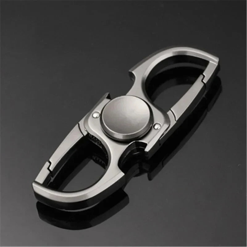 Finger Spinner Keychain Bottle Opener Stress Relief EDC Toy