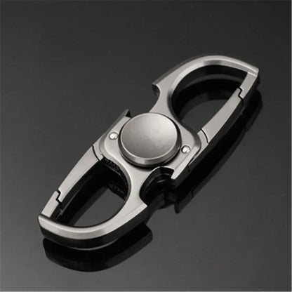 Finger Spinner Keychain Bottle Opener Stress Relief EDC Toy