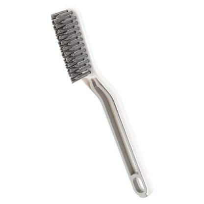 Bathroom Cleaning Brush Floor Crevice Brush Two-In-One Brush Shoe Brush Bathroom Kitchen Cleaning Brush