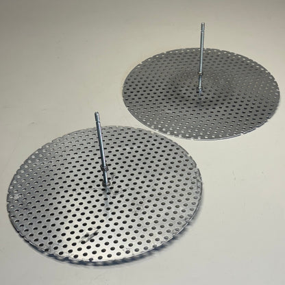 Metal Perforated Filter Disc (2 Pack) Sz 12” Gray