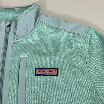 VINEYARD VINES Martha's Vineyard Men's Teal Green Half Zip Pullover Sz- XL