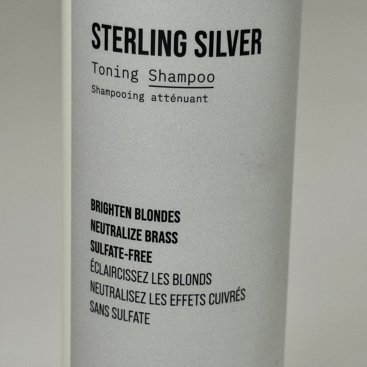 AG CARE Sterling Silver Toning Shampoo for Neutralizing & Moisturizing 10 fl oz