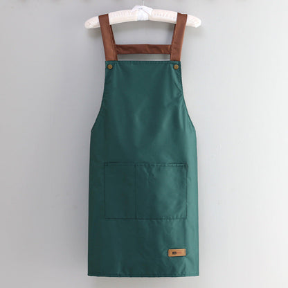 Apron for Home Kitchen Waist Waterproof and Oil proof Advertising Logo Printing Apron