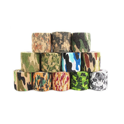 5CM X 4.5M Self-adhesive Non-woven Camouflage Stealth Tape