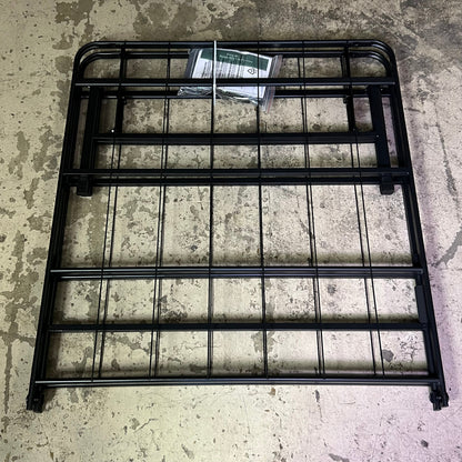 SLEEPYS Raised Metal Bed Frame Sz King, Black CHS90208