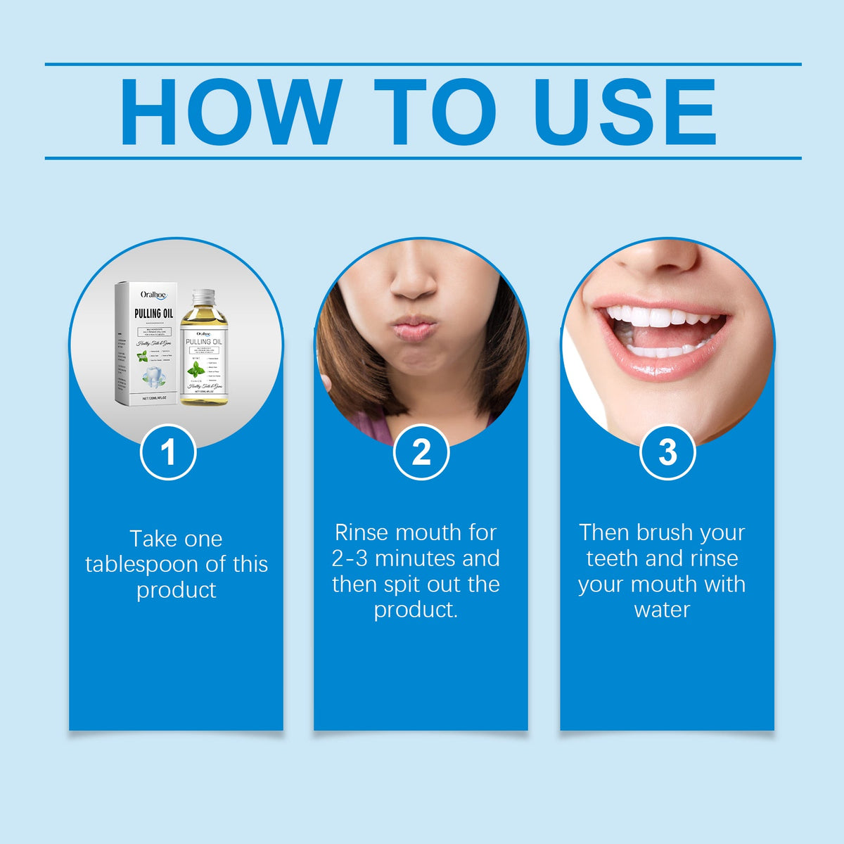 Mouth Coconut Mouthwash Fresh Breath Clean Odor Stains Stains And Beautiful Teeth Mouthwash
