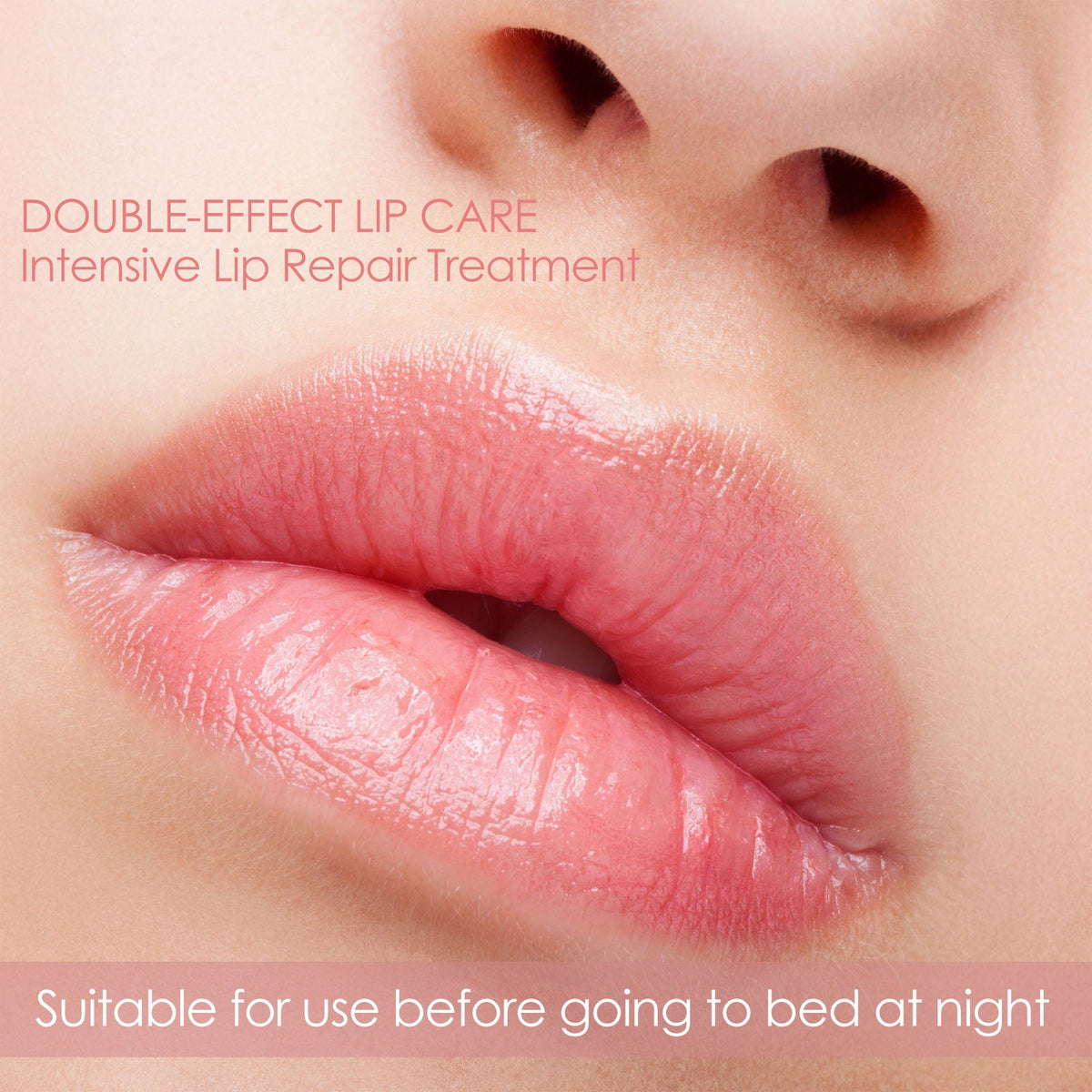 Double Effect Moisturizing Lip Balm, Moisturizing Lips, Preventing Dry Cracking, Removing Dead Skin, Moisturizing, Protecting And Fading Lip Lines
