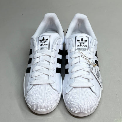 ADIDAS Superstar II Lowtop Sneakers Men's Sz 10 Women's Sz 11 White/Black IH8659