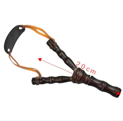 Powerful Sling Shot Bamboo Slingshot