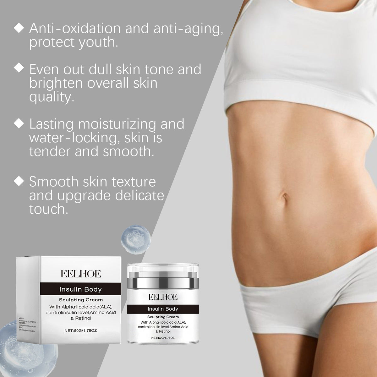 Moisturizing Moisturizer Body Skin Smooth, Firming, Nourishing And Moisturizing Daily Massage Body Care Cream