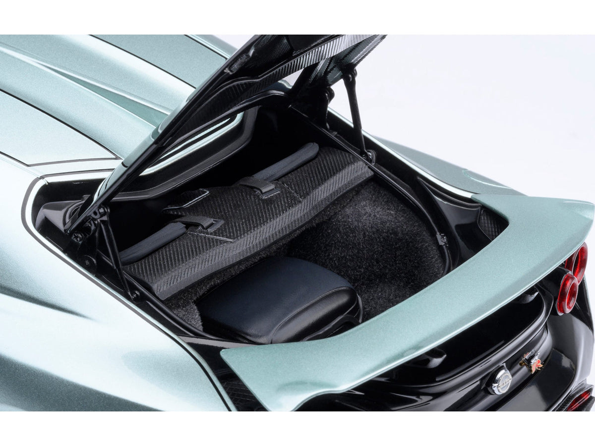 Nissan GT-R50 By ItalDesign Green Metallic and Black 1/18 Model Car by Autoart
