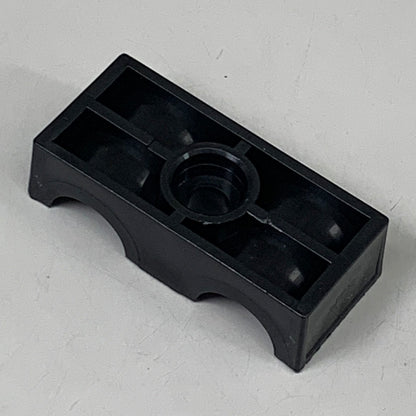 STAUFF (25 PACK) Clamp Body Sz 3D O19mm Twin Series Polypropylene 319/19-PP-BK