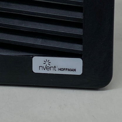 HOFFMAN 3R Side-Mount Filter Fan 5.9"x5.9"x2.9" Black HN0516513