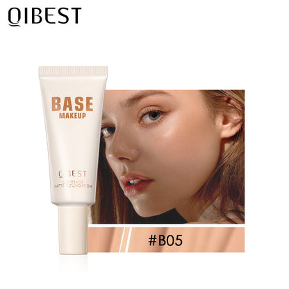 QIBEST Liquid Foundation Moisturizing Light Breathable Refreshing BB Cream Even Skin Tone Concealer