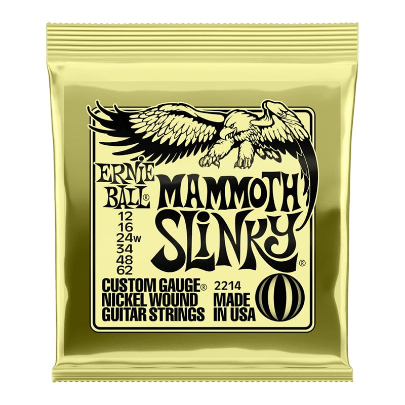 Ernie Ball 6-String Baritone Slinky Nickel Wound Electric Guitar Strings, 13-72 Gauge (P02839)
