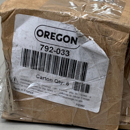 OREGON (6 Pack) Mower Blade for Exmark 24- 1/2" Black 792-033