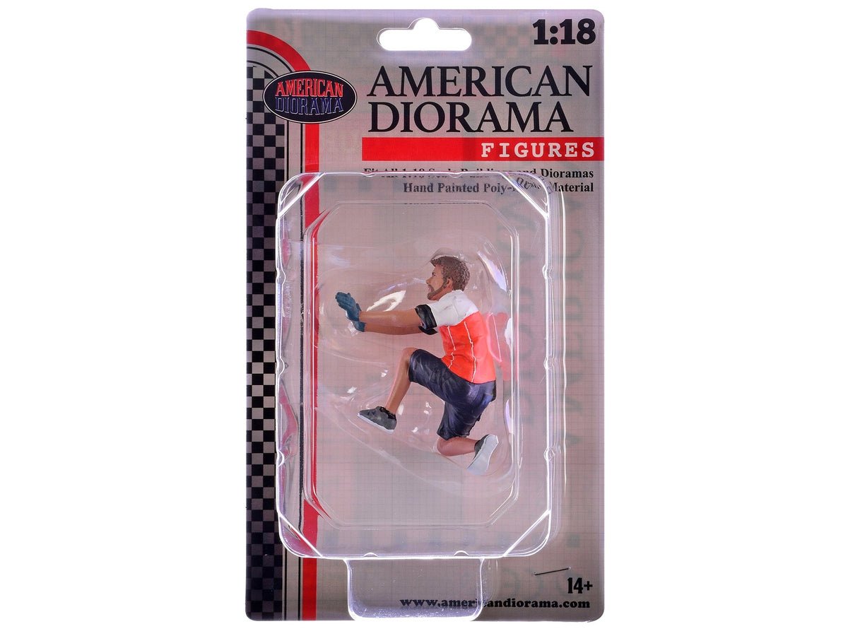 "Race Crew" Figure #1 for 1/18 scale models by American Diorama
