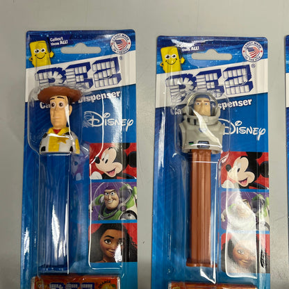 PEZ (12 PACK) Disney Pixar Candy Dispenser Assortment W/ Refill Rolls BB 04/30
