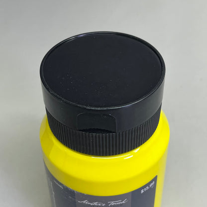 MASTERS TOUCH (2 PACK) Liquid Acrylic Artist Paint 16.9 oz Lemon Yellow 1820885