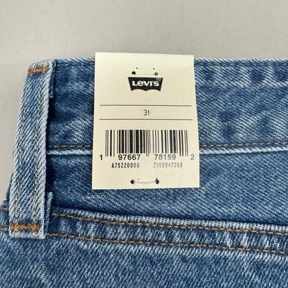 LEVIS Recrafted Icon Skirt Mid Rise Original Women's Sz 31 Novel Notion Med Wash