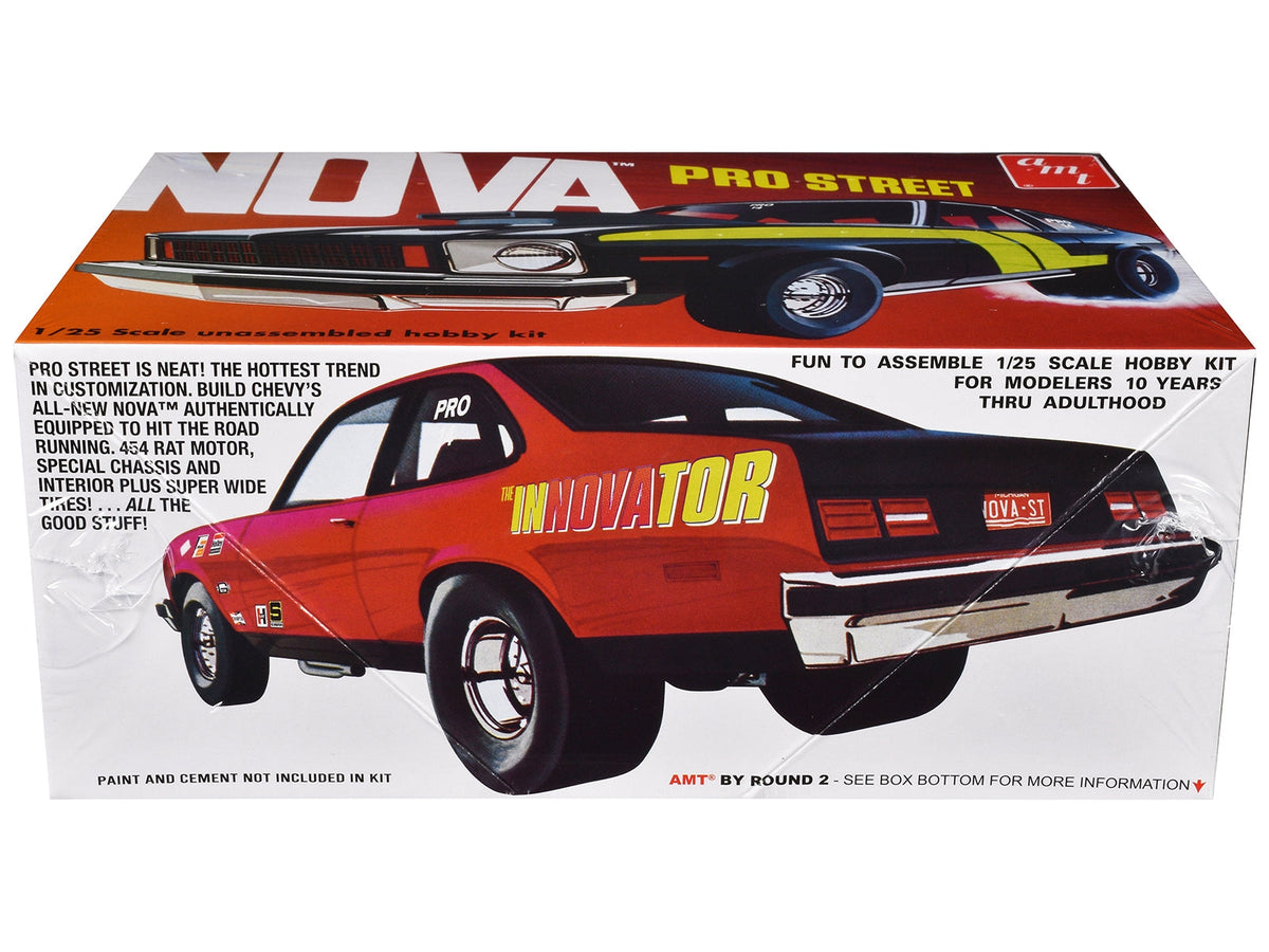 Skill 2 Model Kit Chevrolet Nova Pro Street 1/25 Scale Model by AMT
