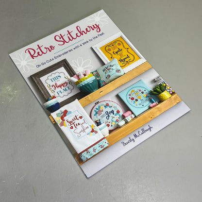 RETRO STITCHING Oh-So-Cute How To Embroideries By Beverly McCullogh Paperback