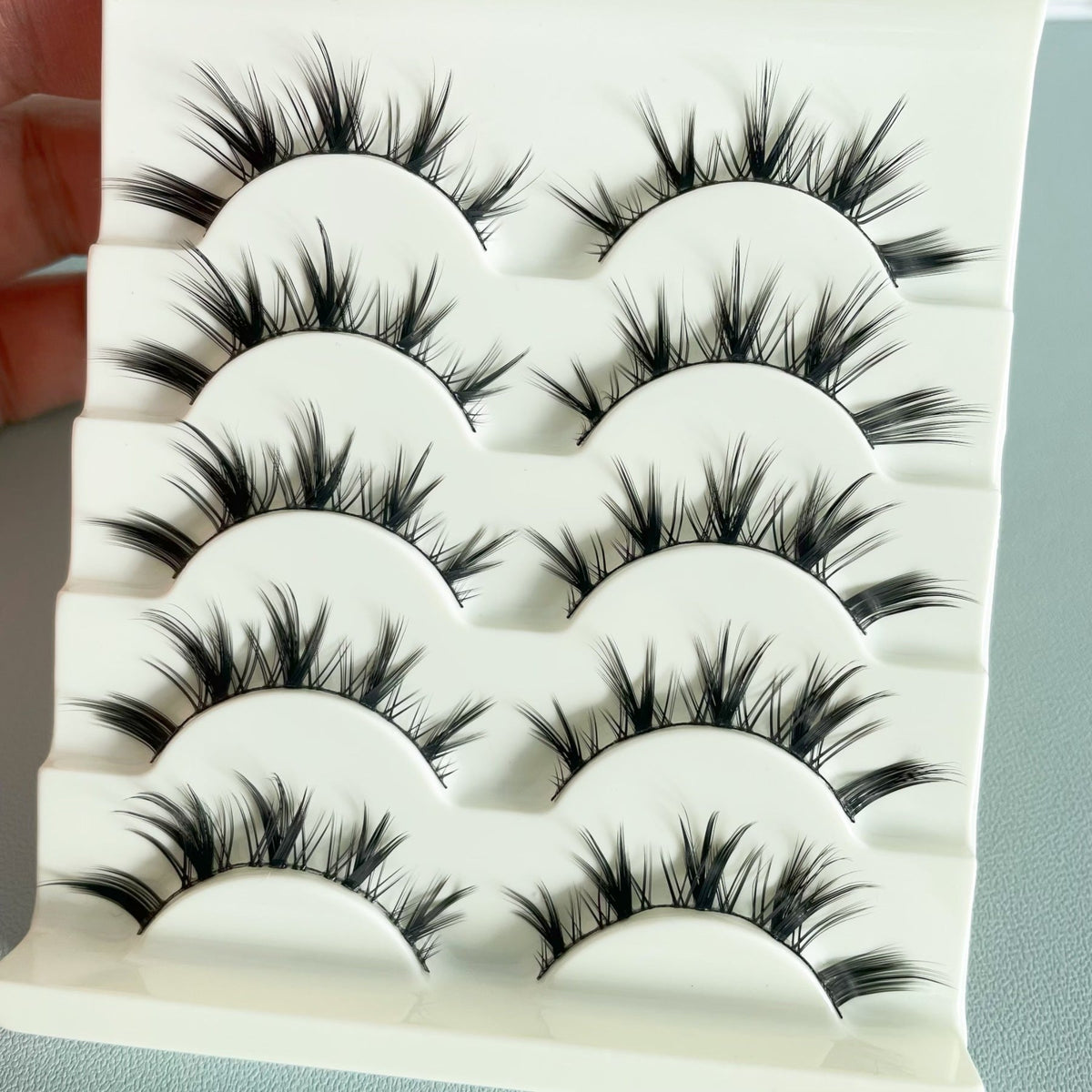 Cartoon Bushy Black Terrier Big Devil False Eyelashes Whole Piece Barbie Eyelashes Natural Little Devil