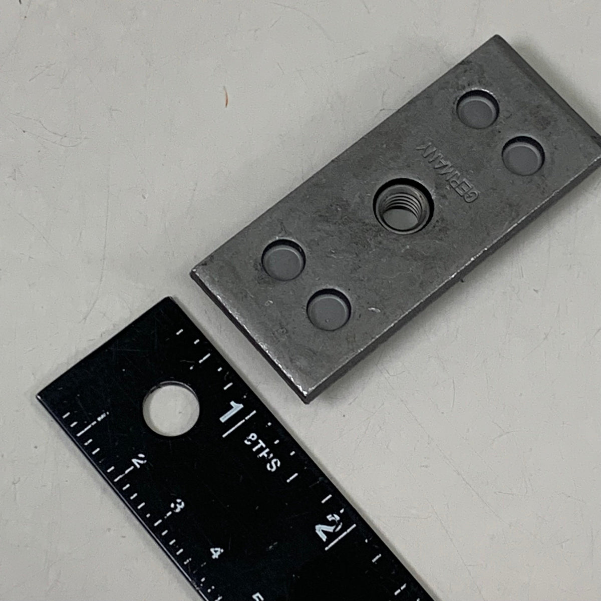 STAUFF (25 PACK) Single Welded Plate Twin Series 3D Carbon Steel Grey SP-3D-U-W2