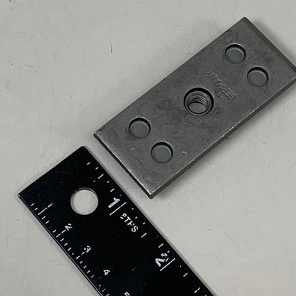 STAUFF (25 PACK) Single Welded Plate Twin Series 3D Carbon Steel Grey SP-3D-U-W2