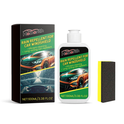 Rain Repellent For Car Windshield, Car Glass Cleaning Decontamination Stains And Impurities Water Renovation Cleaning Agent