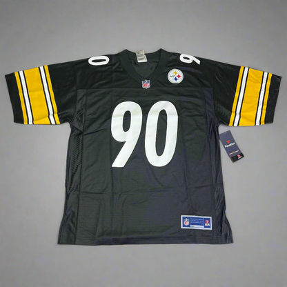 FANATICS Pittsburgh Steelers #90 T.J. Watt Home Jersey Large 427M-PSPL-7LF-4UA