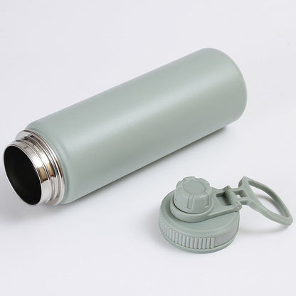 304 stainless steel double-layer vacuum portable household thermos cup