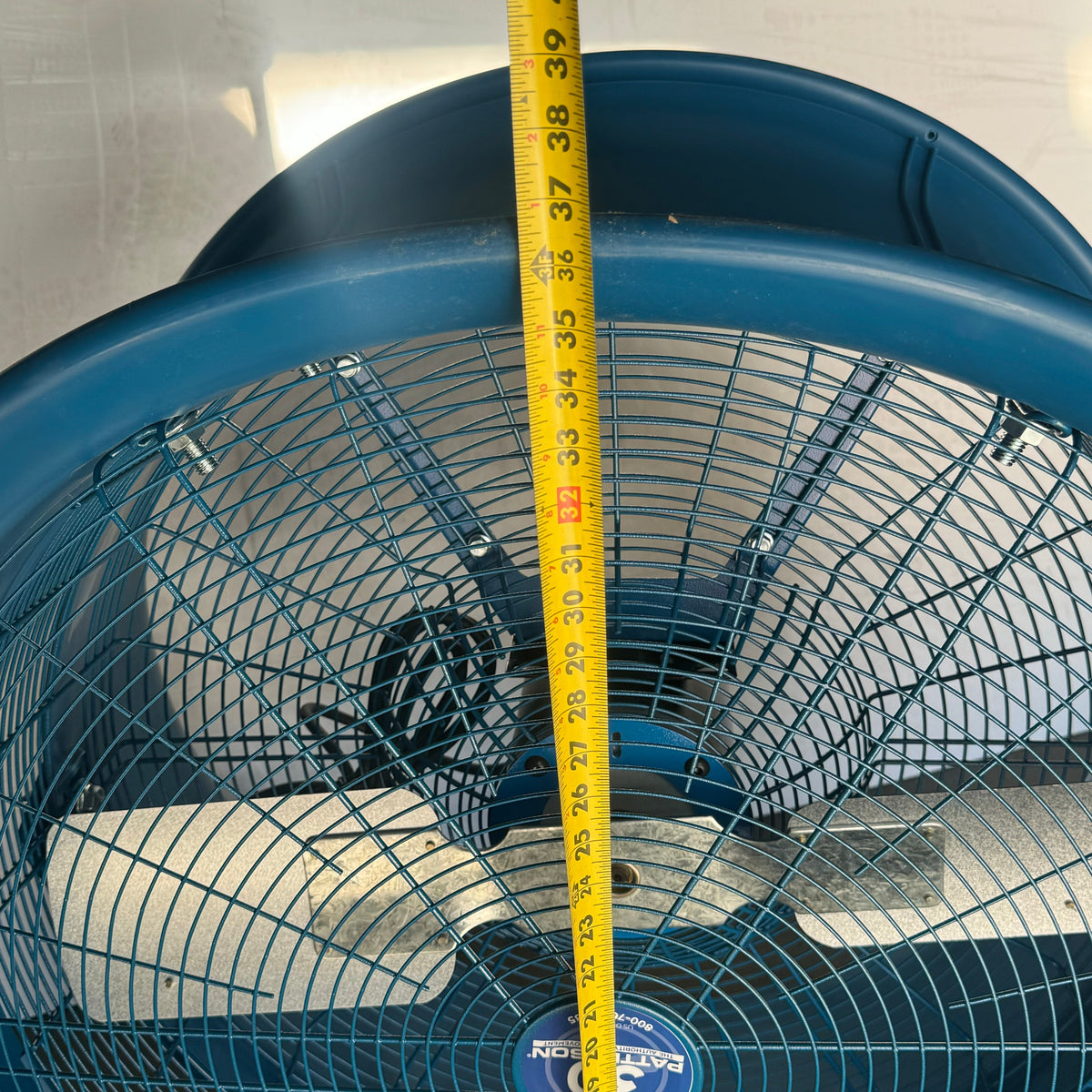 PATTERSON 30" Jet-Stream Fan H30B Blue (Small Scratch)