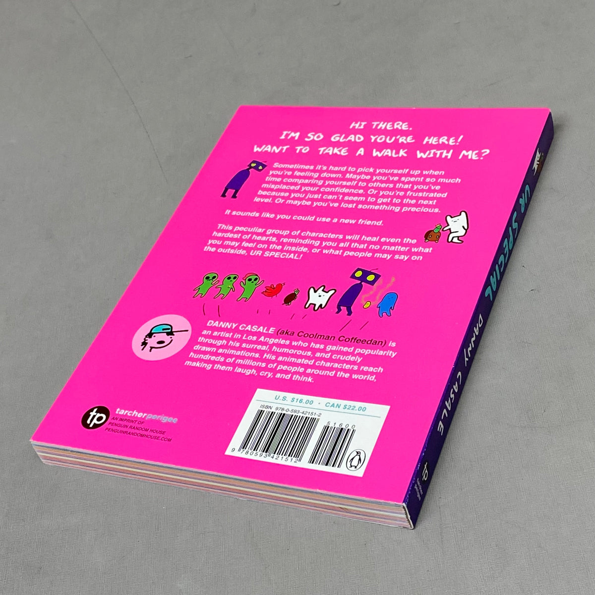 Danny Casale; UR Special Advice For Humans From Coolman Coffeedan 192 Pages