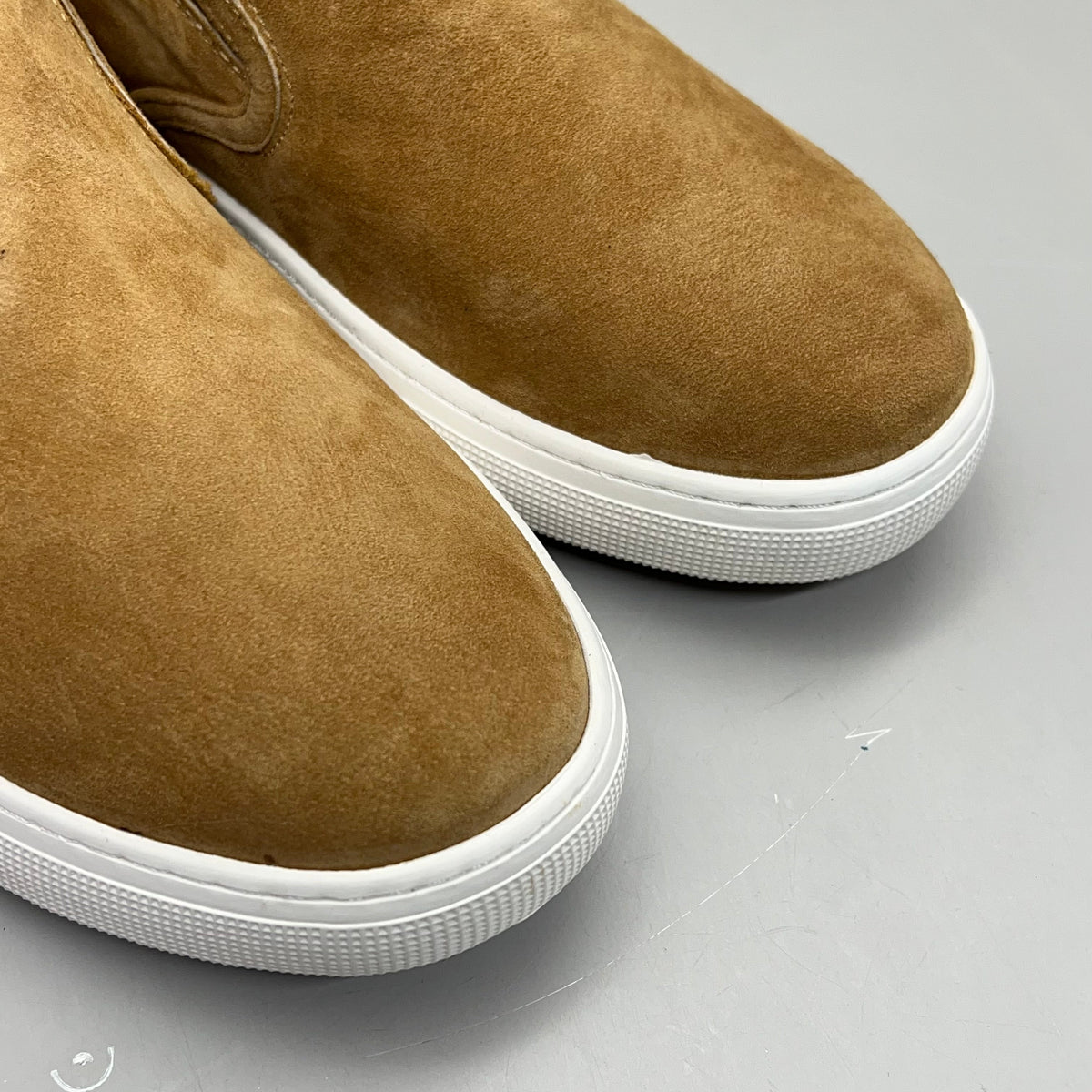 PROPET Kip Suede Slip-On Durocloud Foam Footbed Men's Sz 10 X(3E) Camel MCX074S