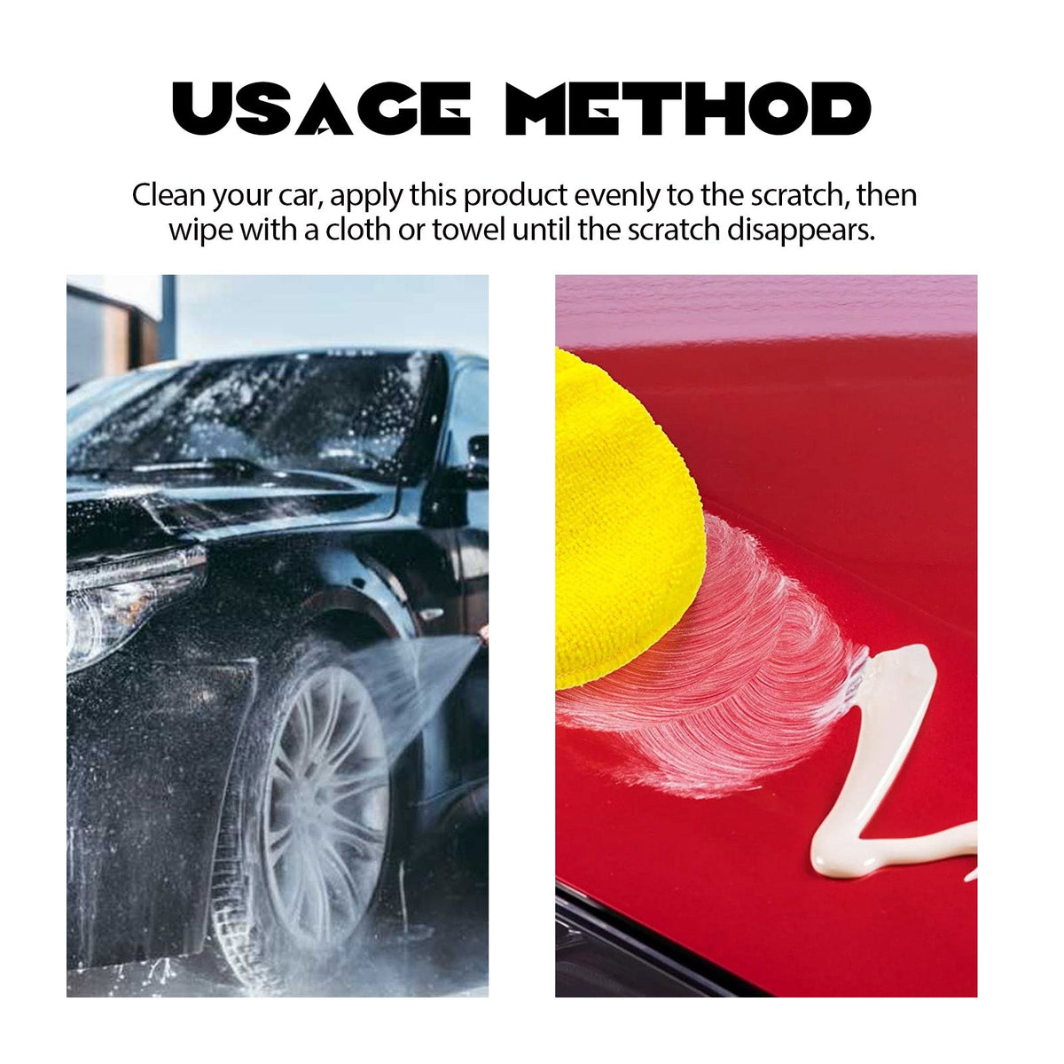 Car Scratch Protectant, Car Paint Scratch Repair Maintenance Clean Stains Refurbish Coating Agent