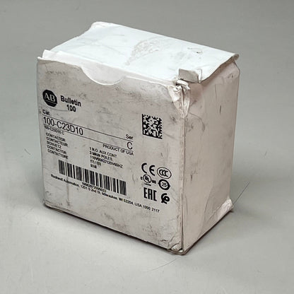 ALLEN BRADLEY IEC Contactor Non-Reversing 120/110v 60/50hz Grey 100-C23D10