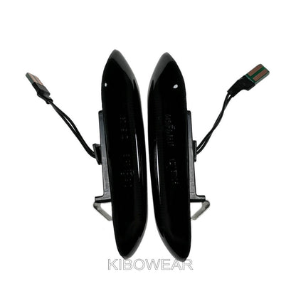 Dynamic LED Fender Light Side Marker For BMW E60 E61 E90 E91 E87 E81 E84 E88 E92 E93 E82 E46 1 3 5 series x1 2004 2010 flasher
