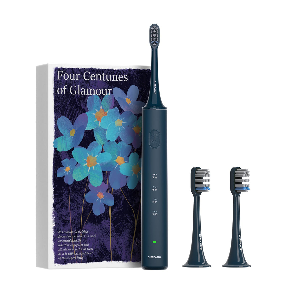 Smart Sonic Electric Toothbrush Soft Bristles Wireless Charging Adult Gift Box