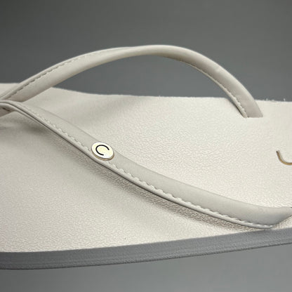 COBIAN Nia's Bounce Synthetic Leather Sandals Women's Sz 10, EU 41 Cream NIA25-110-10