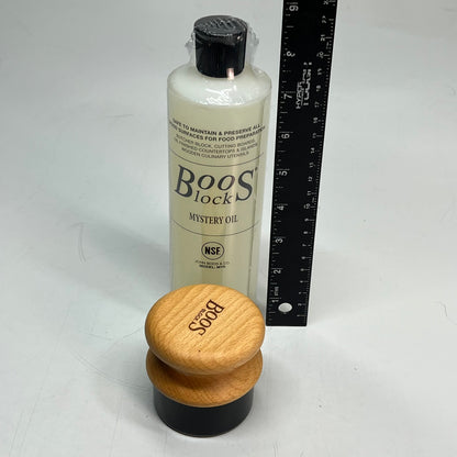 JOHN BOOS Cutting Board Oil & Applicator For Wooden Kitchen Accessories 16 Fl Oz