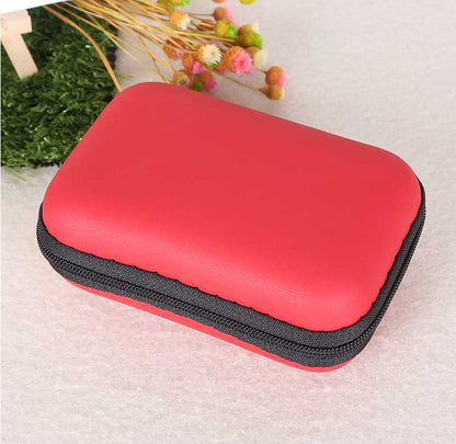 Bluetooth earphone bag, mobile hard drive bag, data cable storage box, earphone packaging box