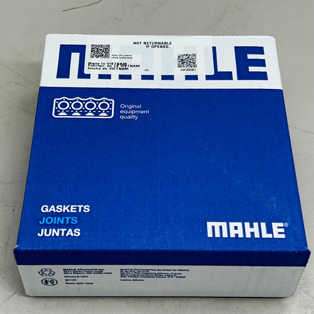 MAHLE Oil Pan Gasket Replacement Part For Ford OS32478