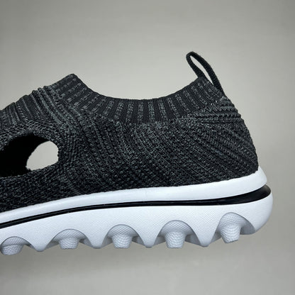 PROPET TravelActiv Avid Knit Shoe Women's Sz 7.5 Width M(B) Black WAT064M