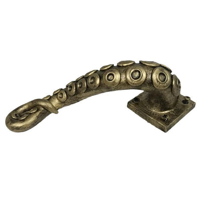 Steampunk retro octopus door handle resin craft