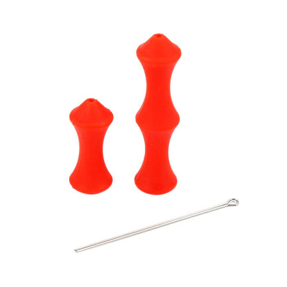 Silicone Finger Guard No Glove Recurve Bow Archery Shooting Hunting Protector