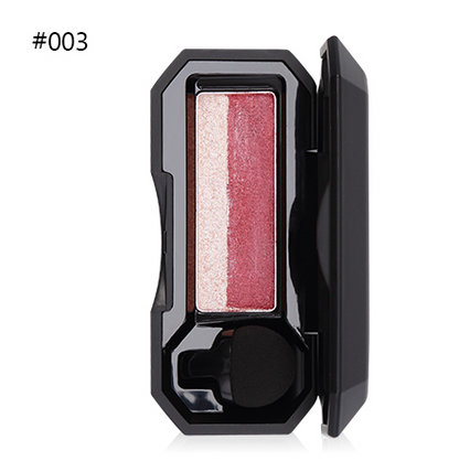 UBUB Professional Double Colors Shimmer Smoky Eyeshadow Shiny High Pigments Waterproof Long Lasting Nude Eye Shadow Palette