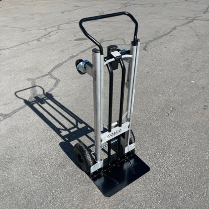 COSCO 2-In-1 Hybrid Handtruck Silver & Black 12204ASB1E